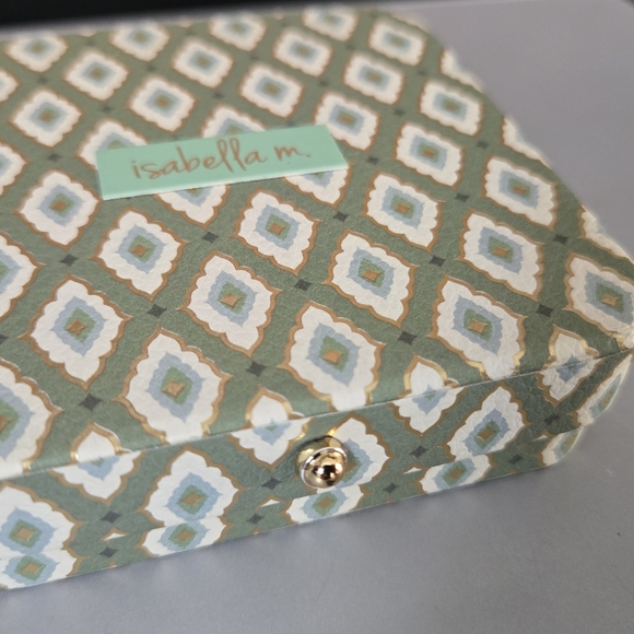 Isabella Gold Cross Charm Gold Plated Sterling Silver Layered Bracelet - Picture 4 of 7